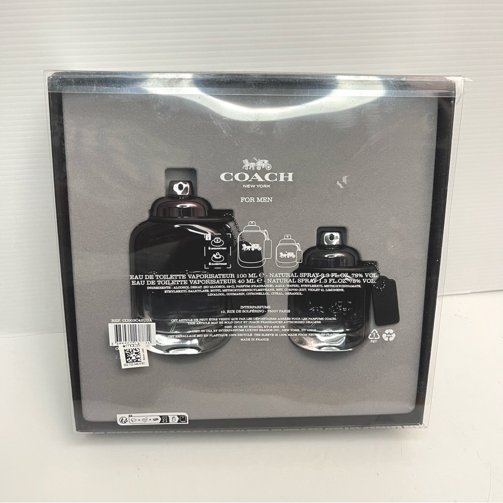 Coach NewYork Men’s perfume 2 pc gift set